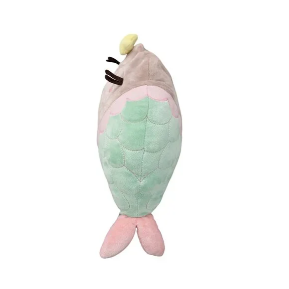 Pusheen Mermaid Plush Toy Gund Cat Star Mersheen Soft 14 Inches Stuffed Purrmaid - Picture 7 of 10